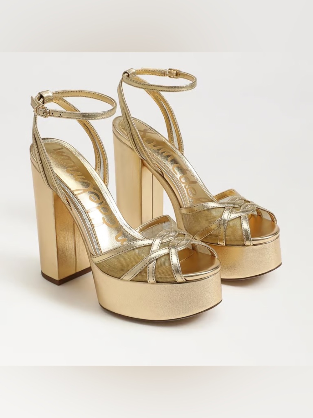 Sam Edelman Sandy Block Heel Platform Sandal